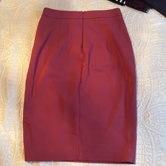 Wine Pencil Skirt - Picture 3 of 3